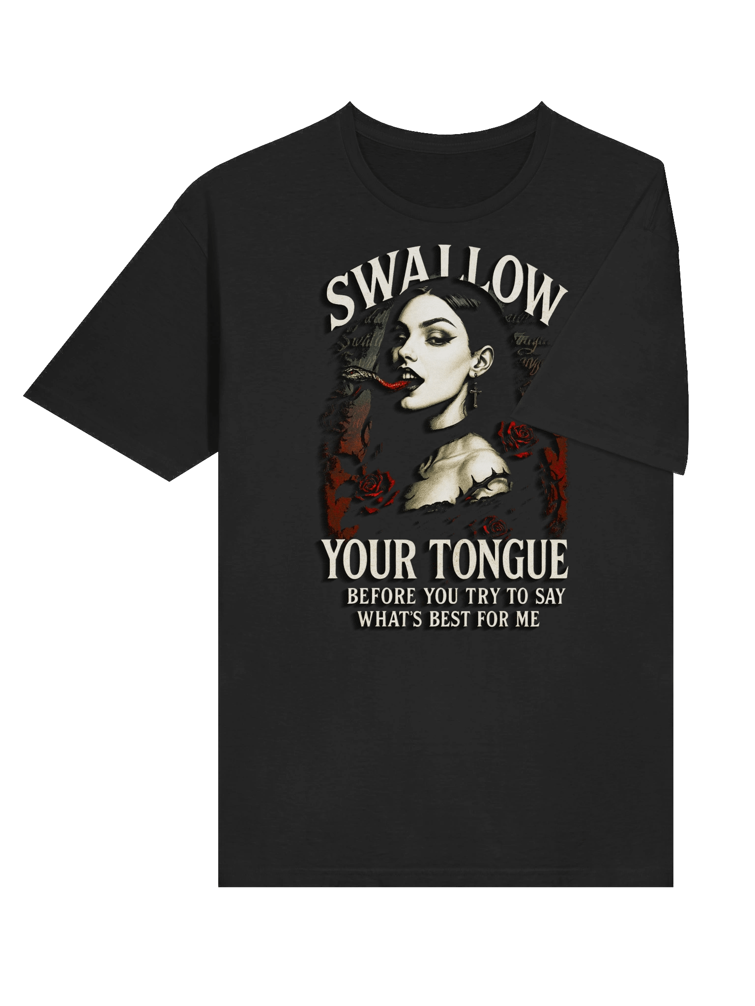 Rebellious Rose Gildan Unisex Softstyle T-Shirt product image (4)