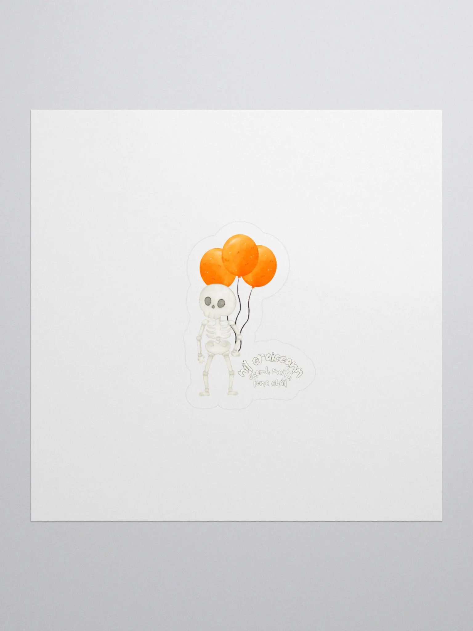 Níl Craiceann Chomh Maith Lena Cháil Sticker product image (1)