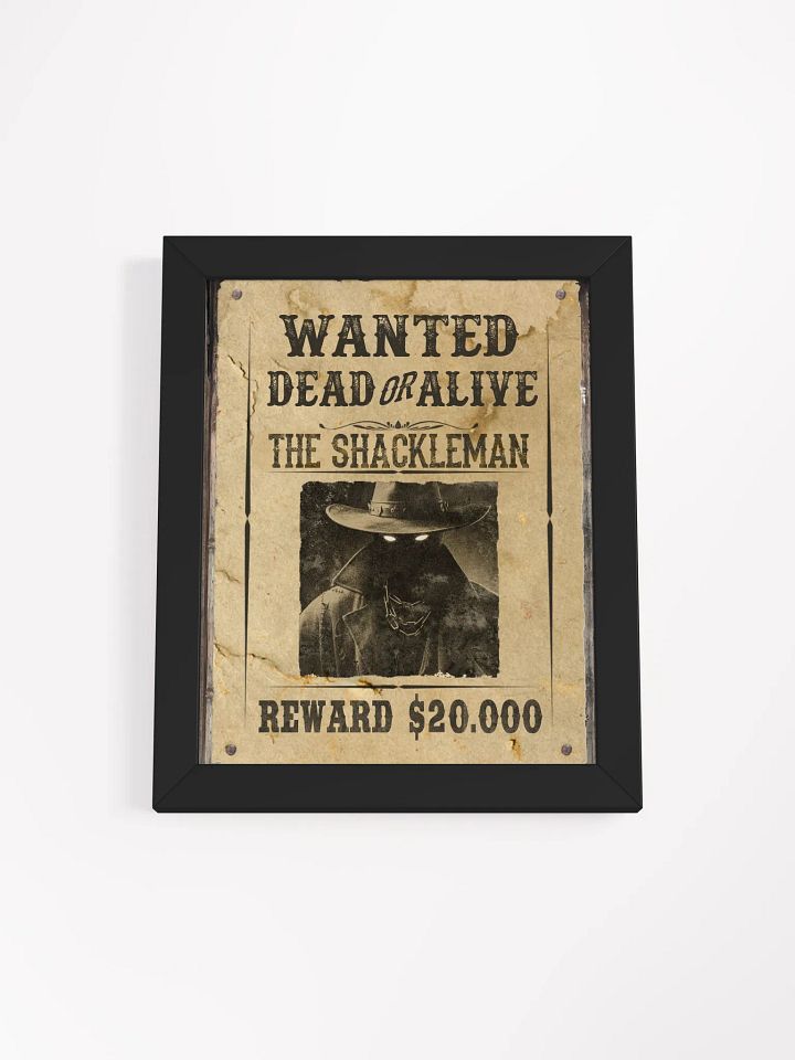 The Shackleman Wanted Poster product image (2)