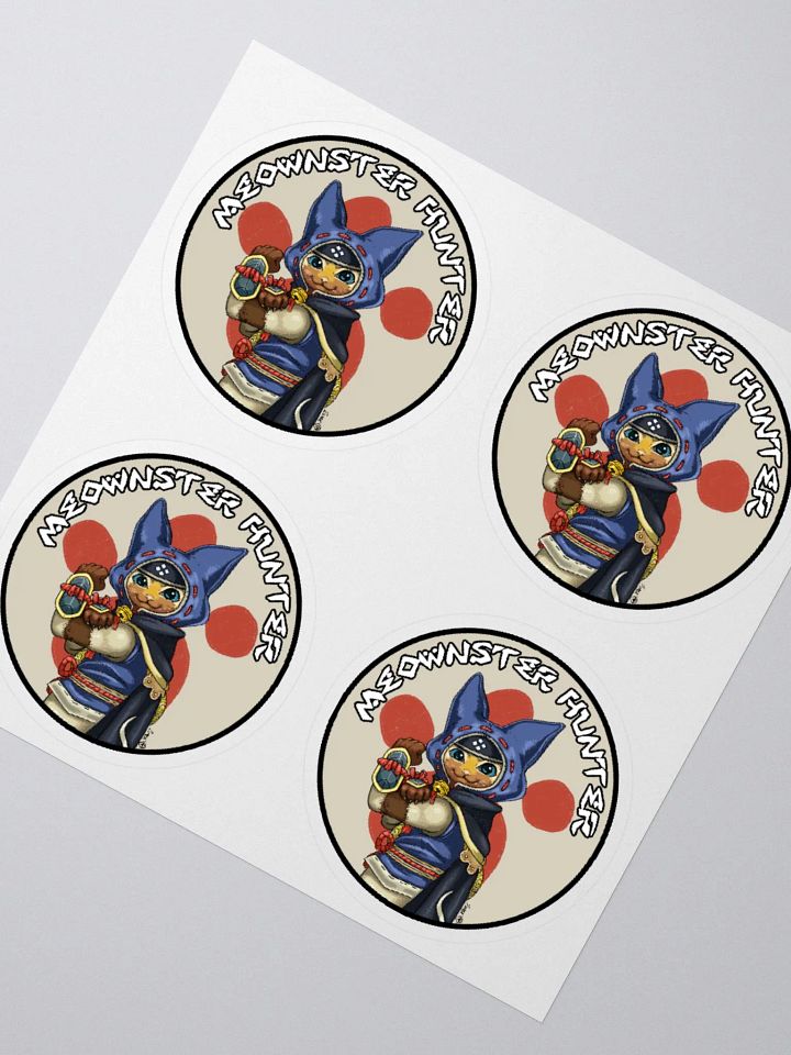 Palico Sticker 4-Pack product image (2)