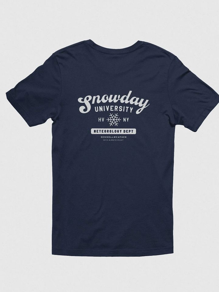 Snowday University t-shirt - navy product image (2)
