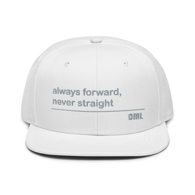 Always Forward Snapback - White product image (1)