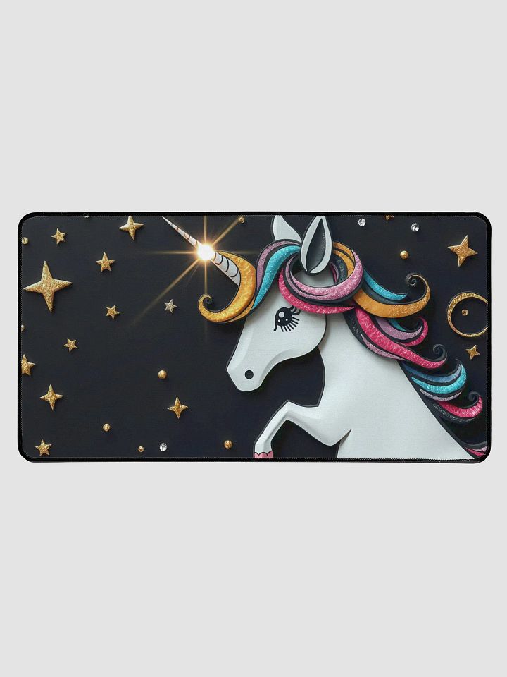 Cosmic Unicorn Desk Mat product image (1)