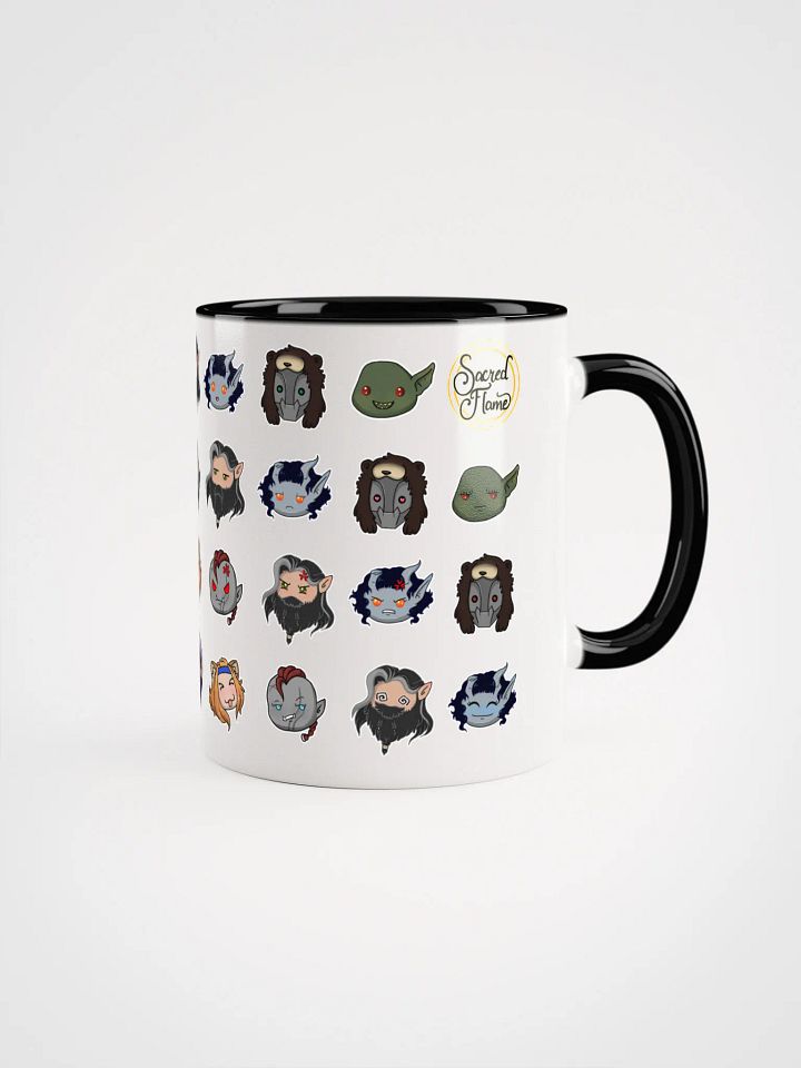Chibi Head Character Mug Colour Handle product image (1)