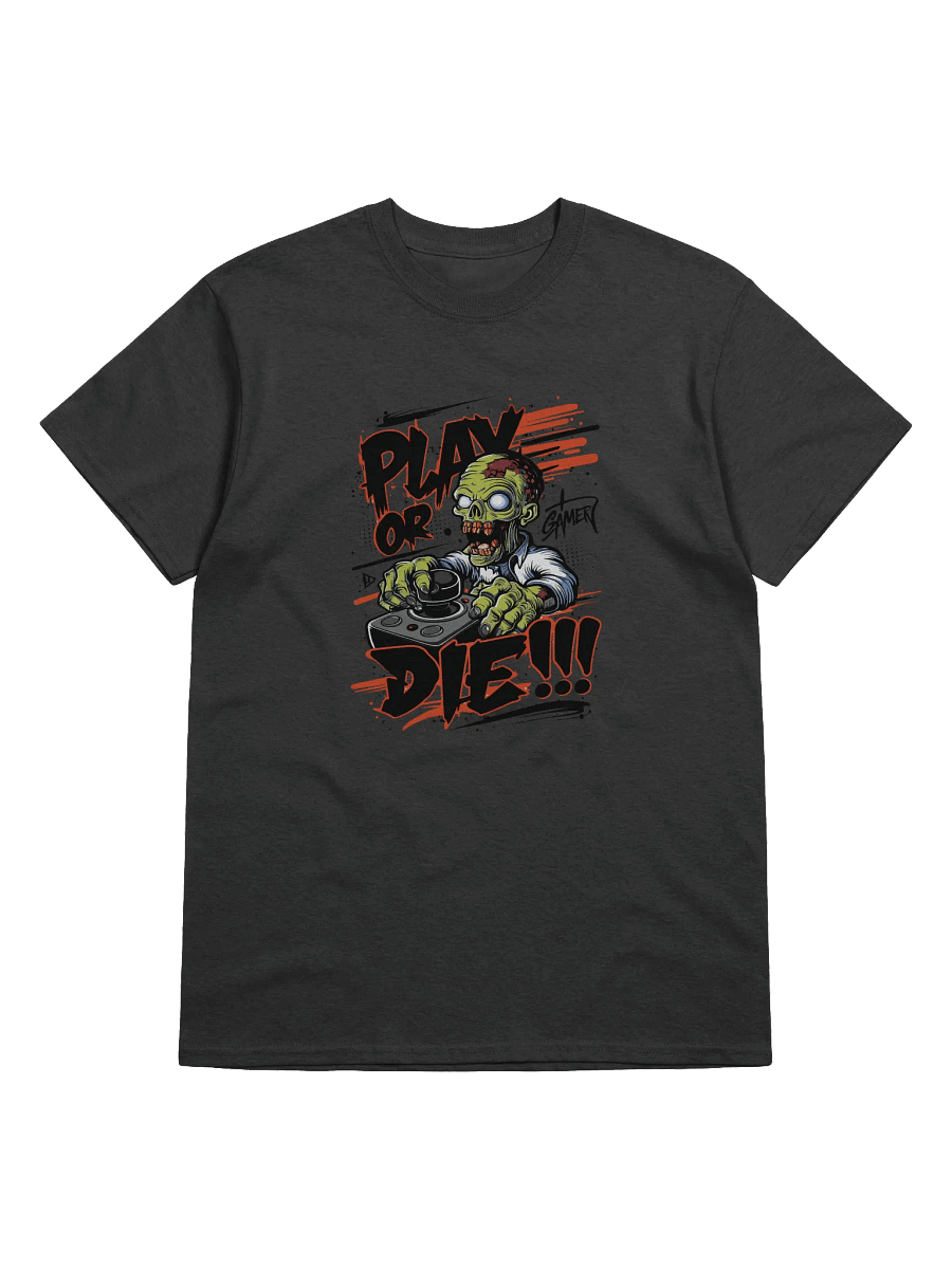 Play or Die! Heavyweight Printed T-Shirt product image (1)