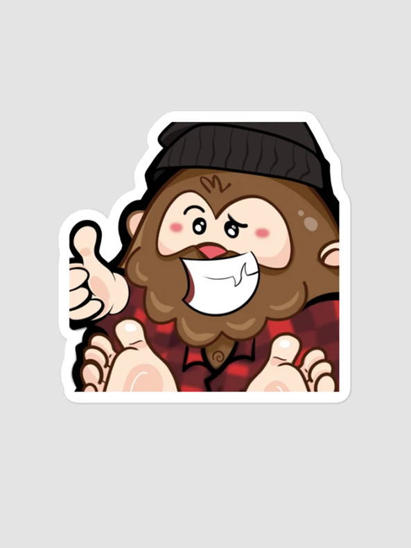 Bigfoot Person Sticker product image (1)