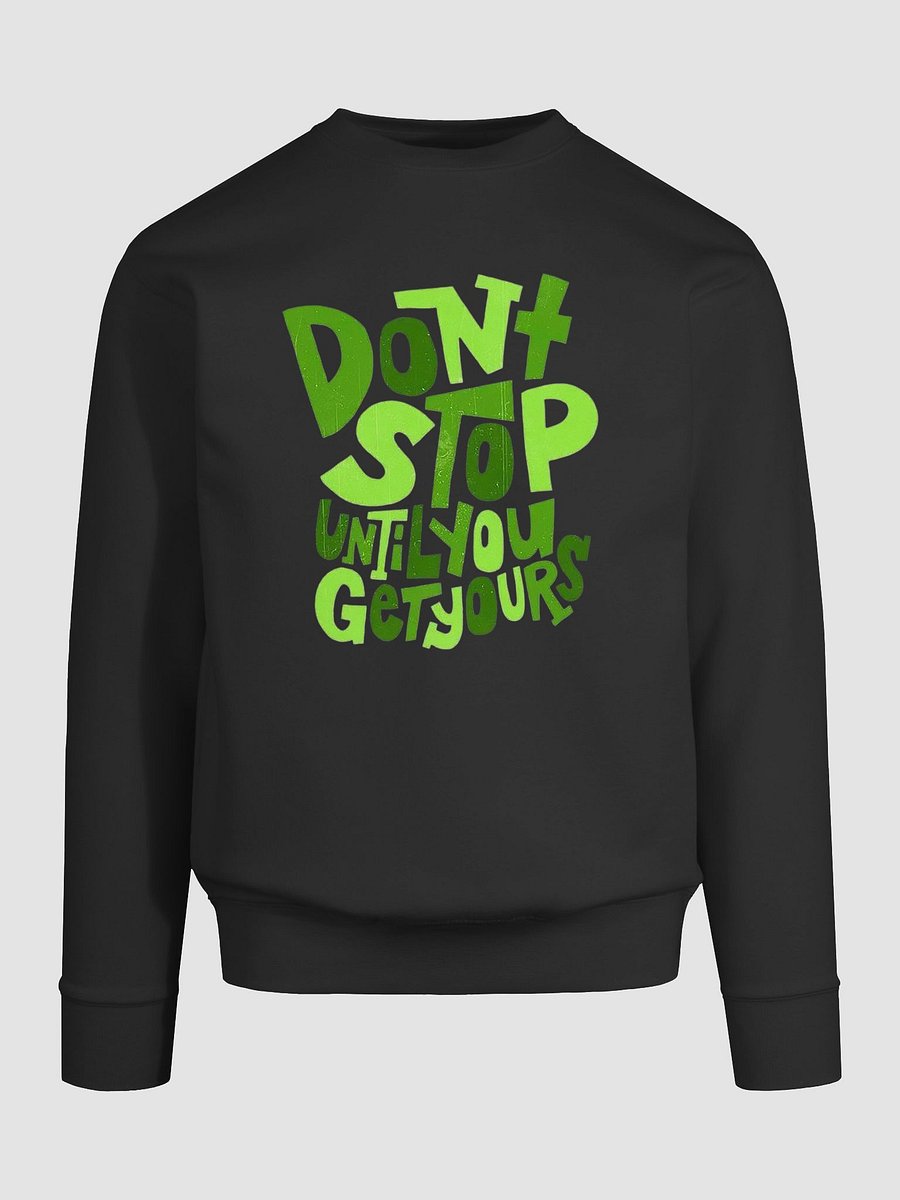 Dynamic Motto Green Sweatshirt product image (9)
