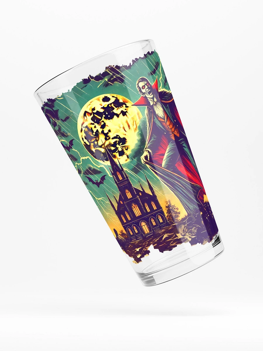 Vampire under a Full Moon 16 oz Glass product image (4)