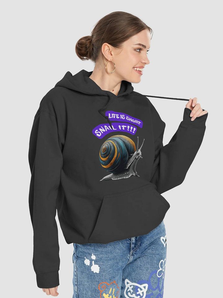 Colorful Snail Life Classic Hoodie product image (1)