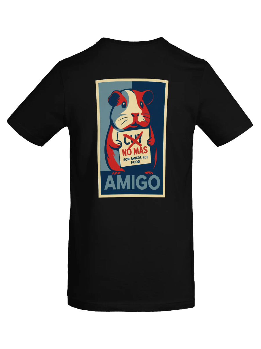 Cuy NO MÁS - Friends Not Food T-Shirt by GUINEA NATION product image (8)