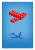Plane (Red) | Poster product image (1)