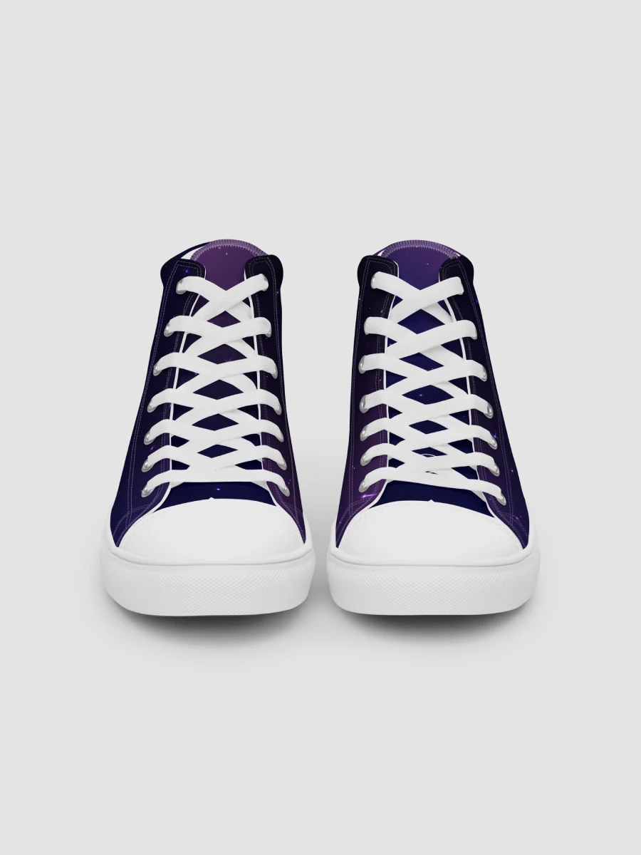 Grape Galaxy Quest - Women's High Tops | #MadeByMELO product image (14)