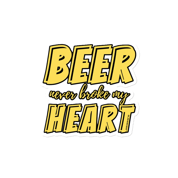 BEER NEVER BROKE MY HEART product image (2)