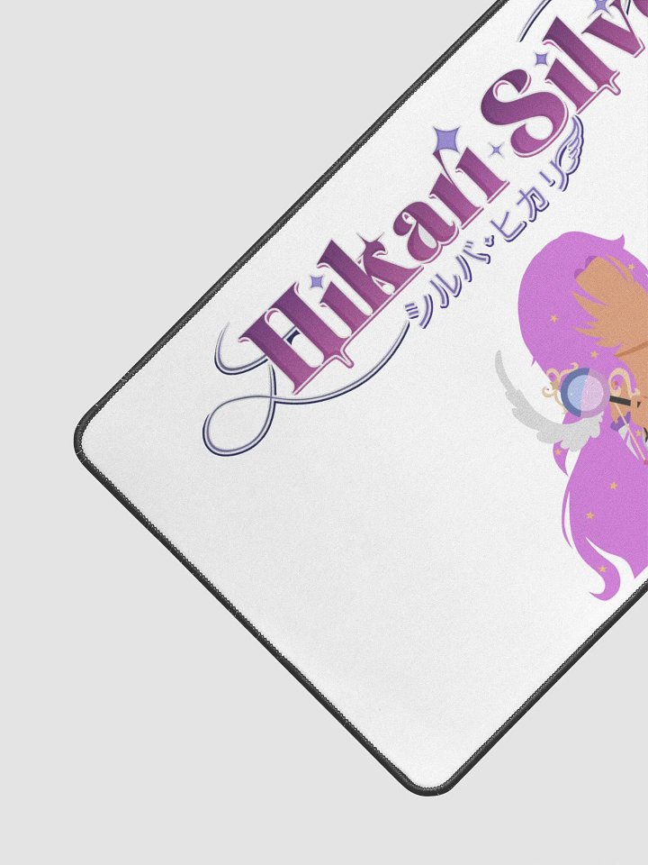 Hikari Silver Logo (Purple) Desk Mat product image (2)