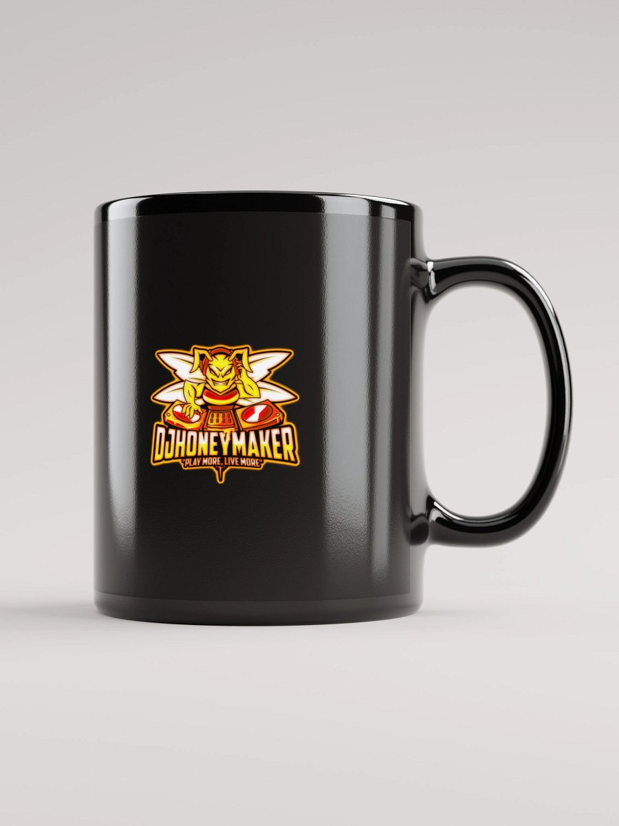 Heat Logo Black Glossy Mug product image (1)