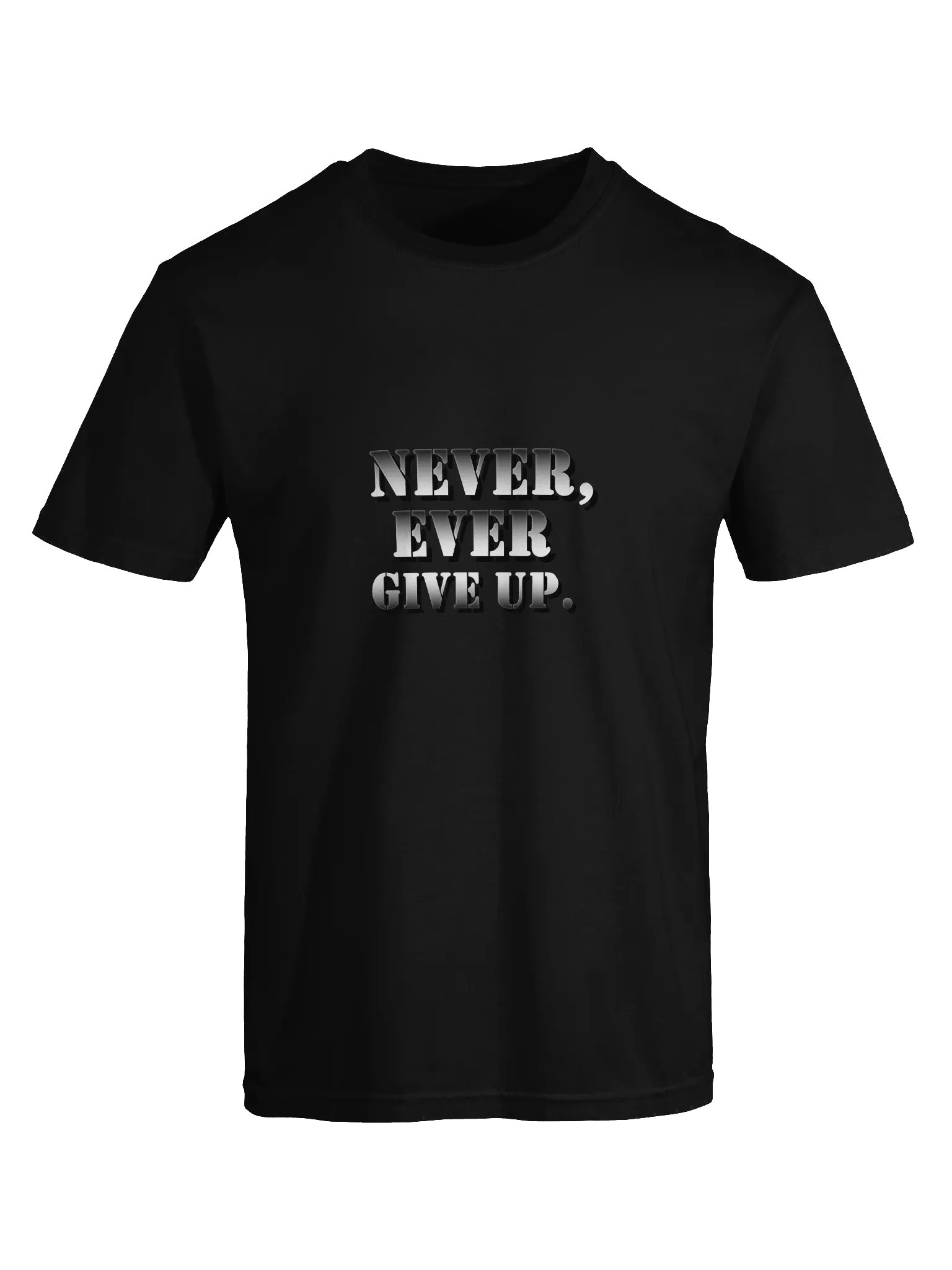 Never Give Up Bold Tee product image (11)