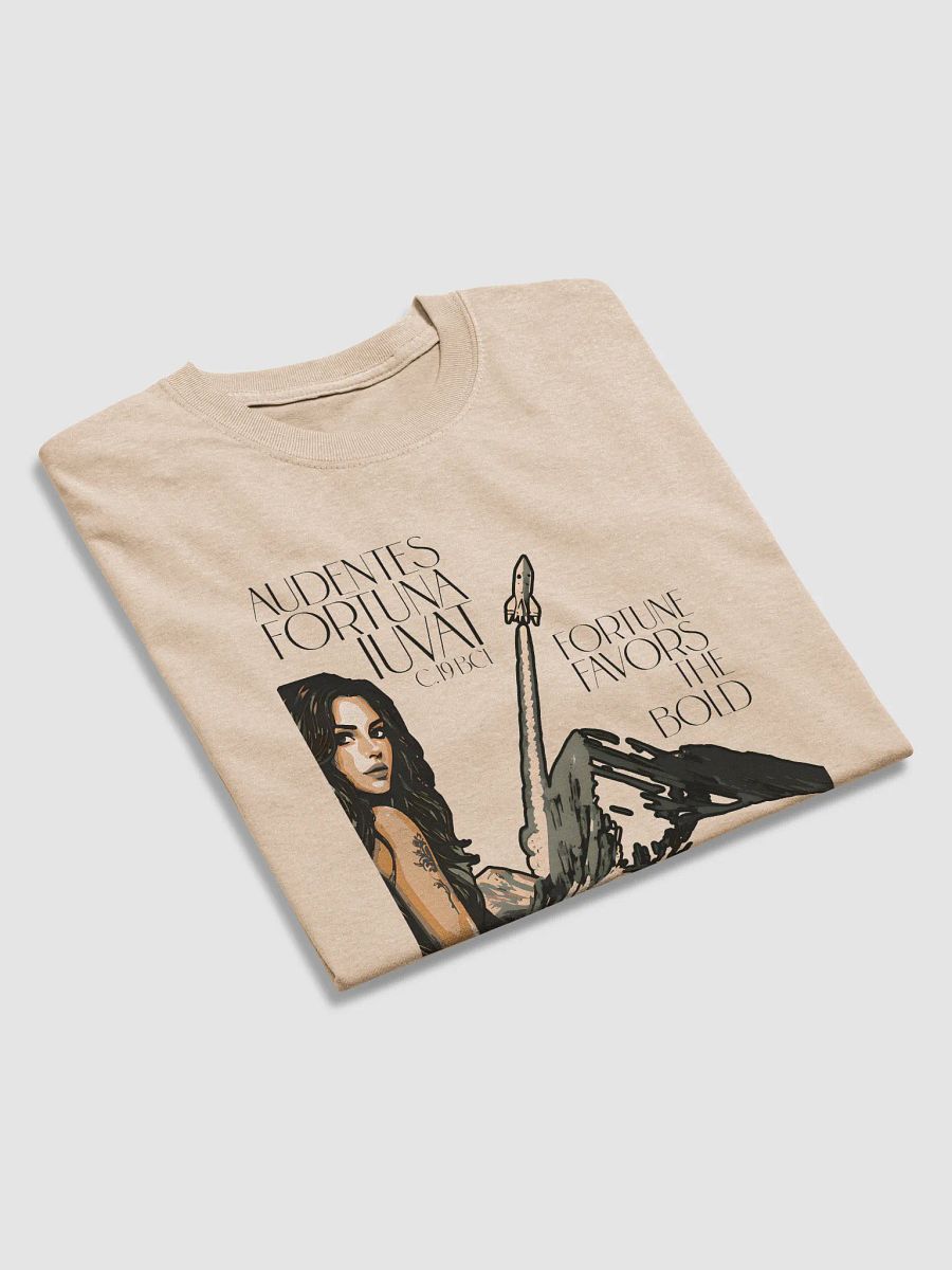Fortune Favors the Bold Rocket T-Shirt product image (4)