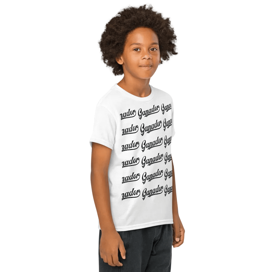 T-SHIRT PARA NIÑOS - GANADOR product image (3)