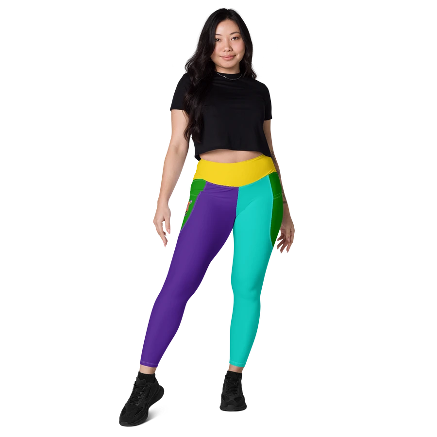 School of Chaos Colourblock Leggings product image (48)