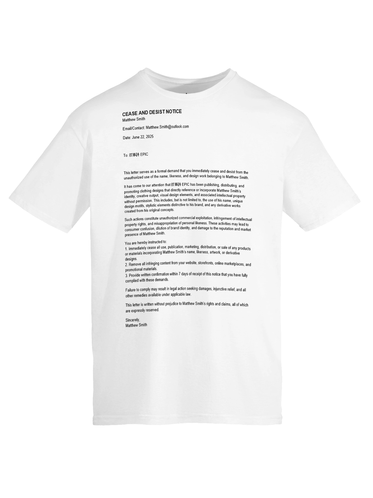 CEASE AND DESIST product image (9)