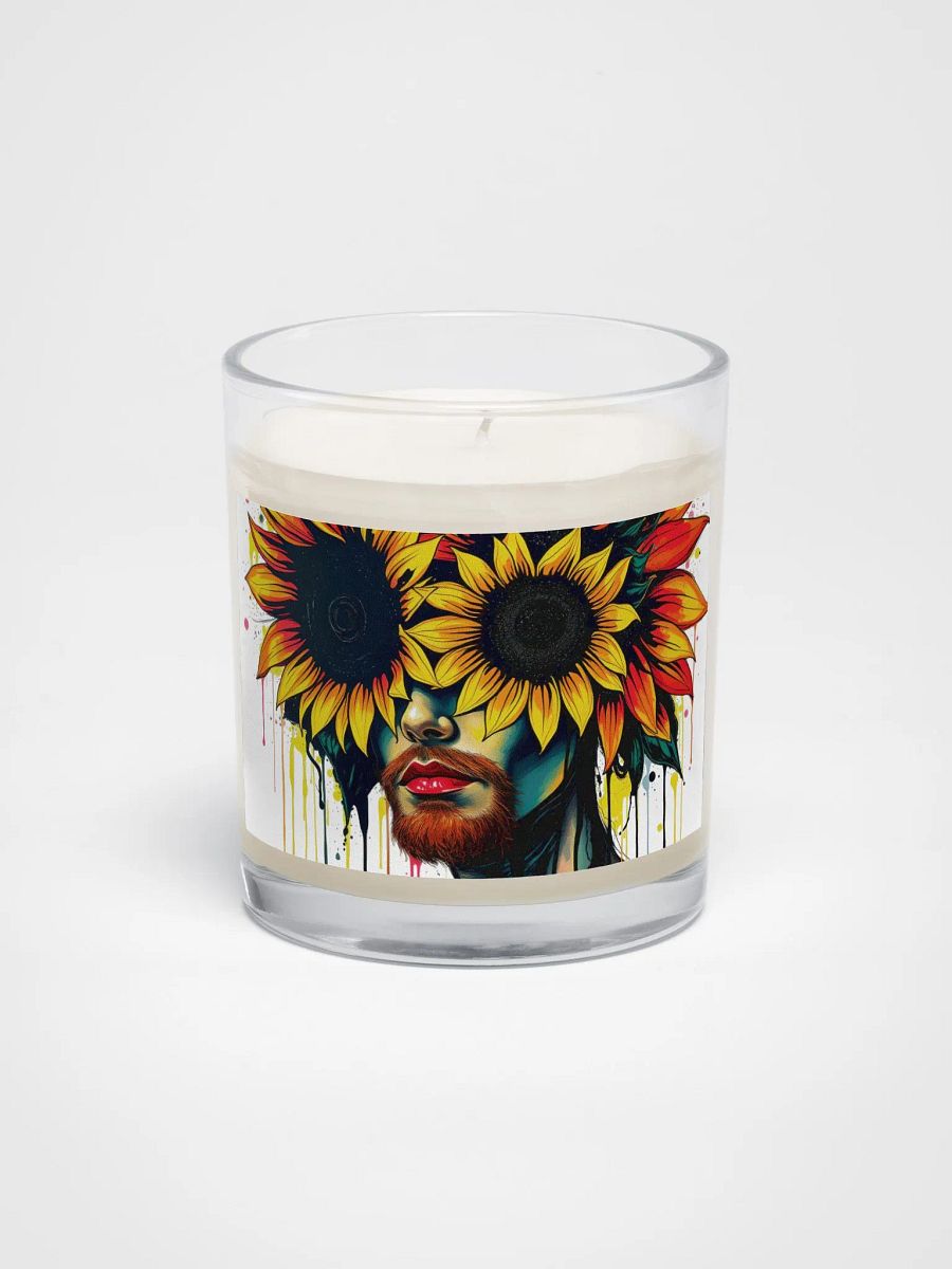 Van Gogh's Sunflower Gaze Soy Wax Candle product image (1)
