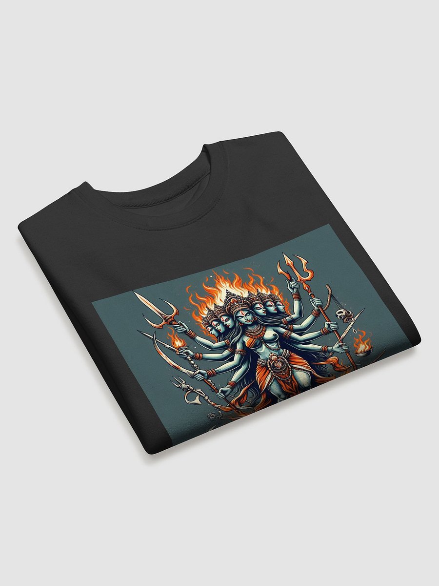Kali in Lines – The Fierce Divine Sweatshirt product image (3)