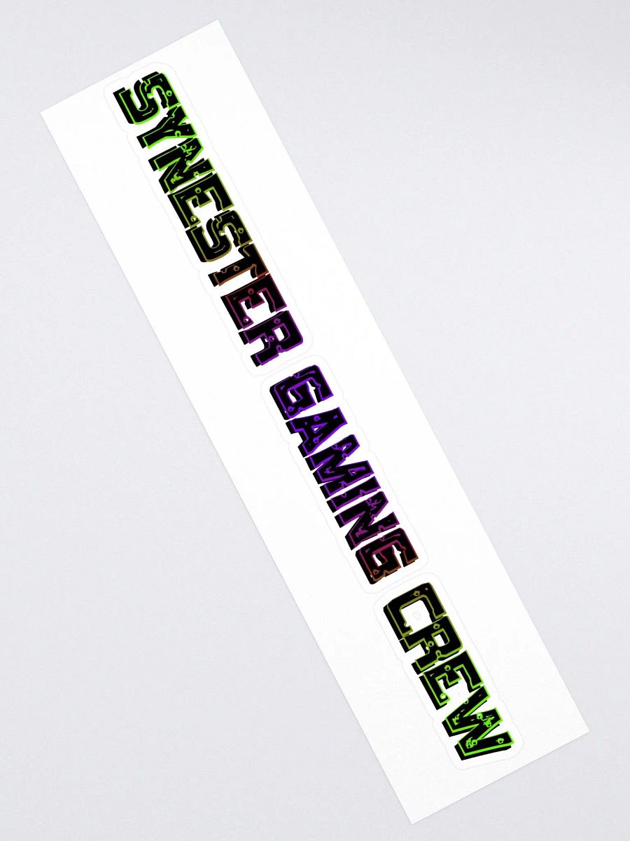 Synester Gaming Crew Vinyl Sticker 💀🎮 product image (4)