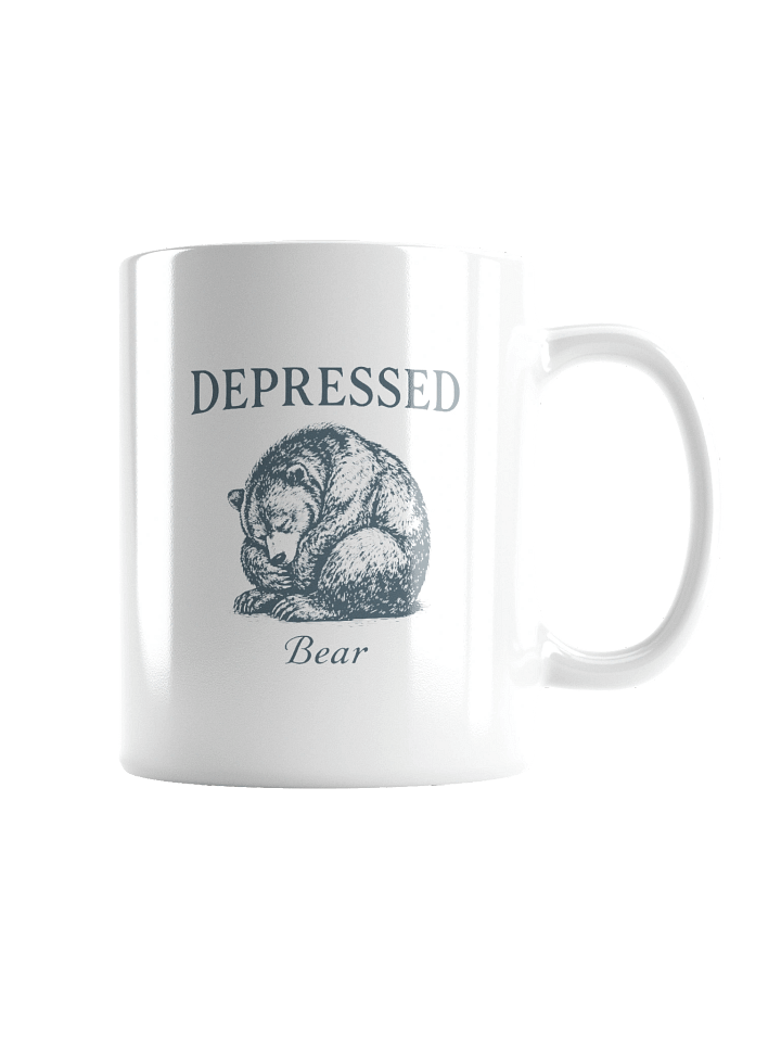Depressed Bear Ceramic Mug product image (2)