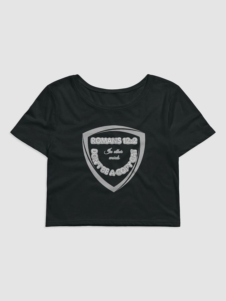 Romans 12:2 Crop Tee product image (1)