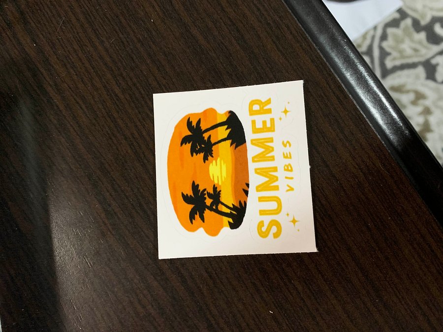 Summer Vibes Sticker product image (1)