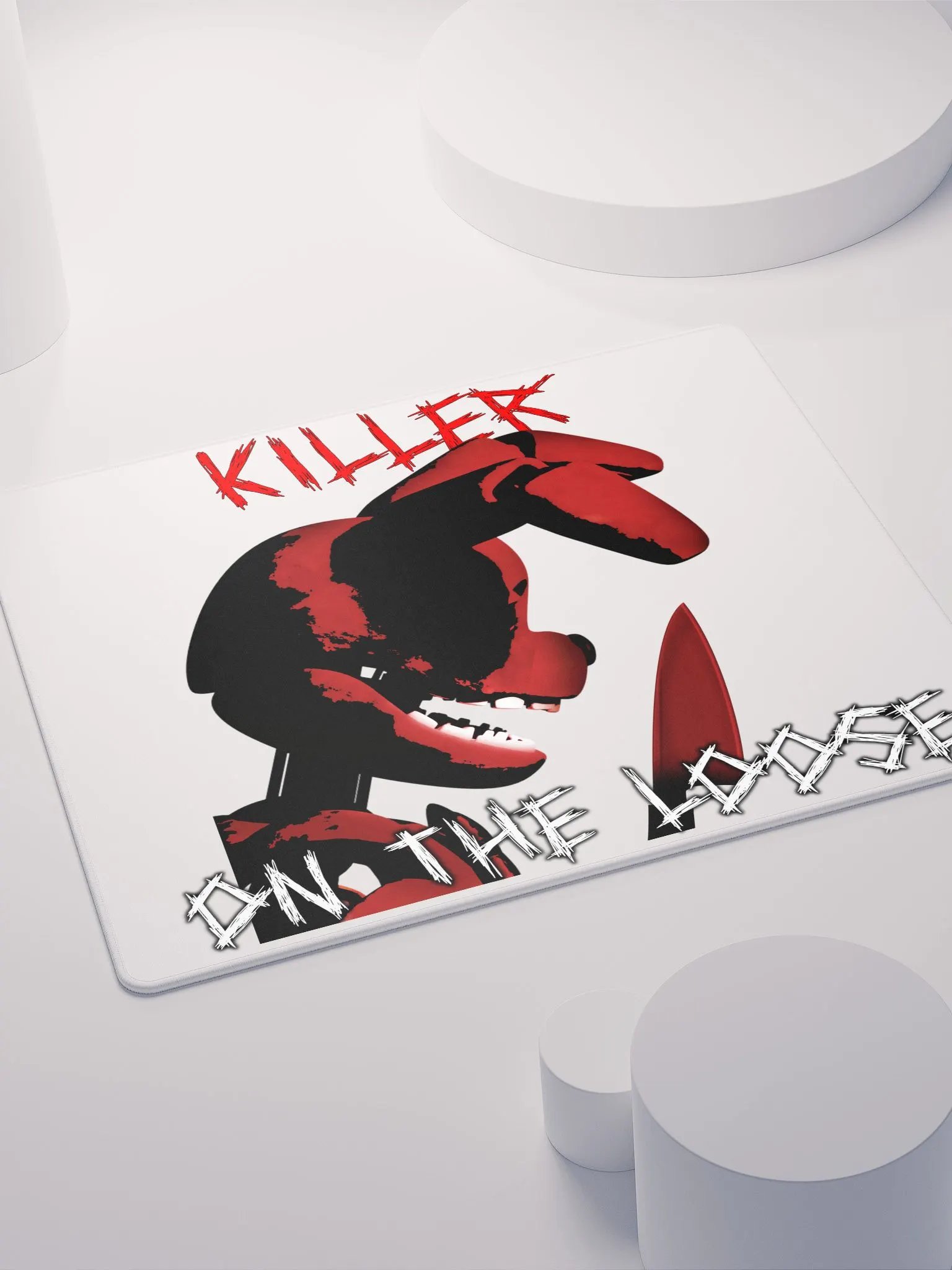 KILLER - PREMIUM Gaming Mousepad (White) product image (4)