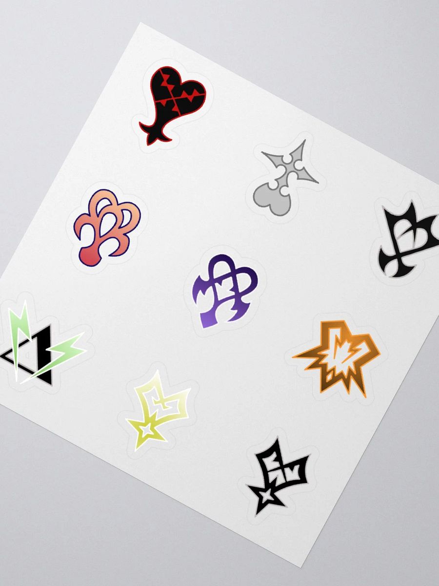 Kingdom Hearts Enemy Emblem Stickers product image (2)