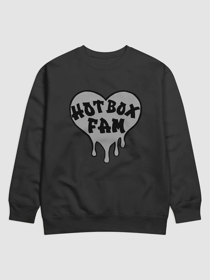 HOT BOX FAM GREY LOGO SWEAT SHIRT product image (2)