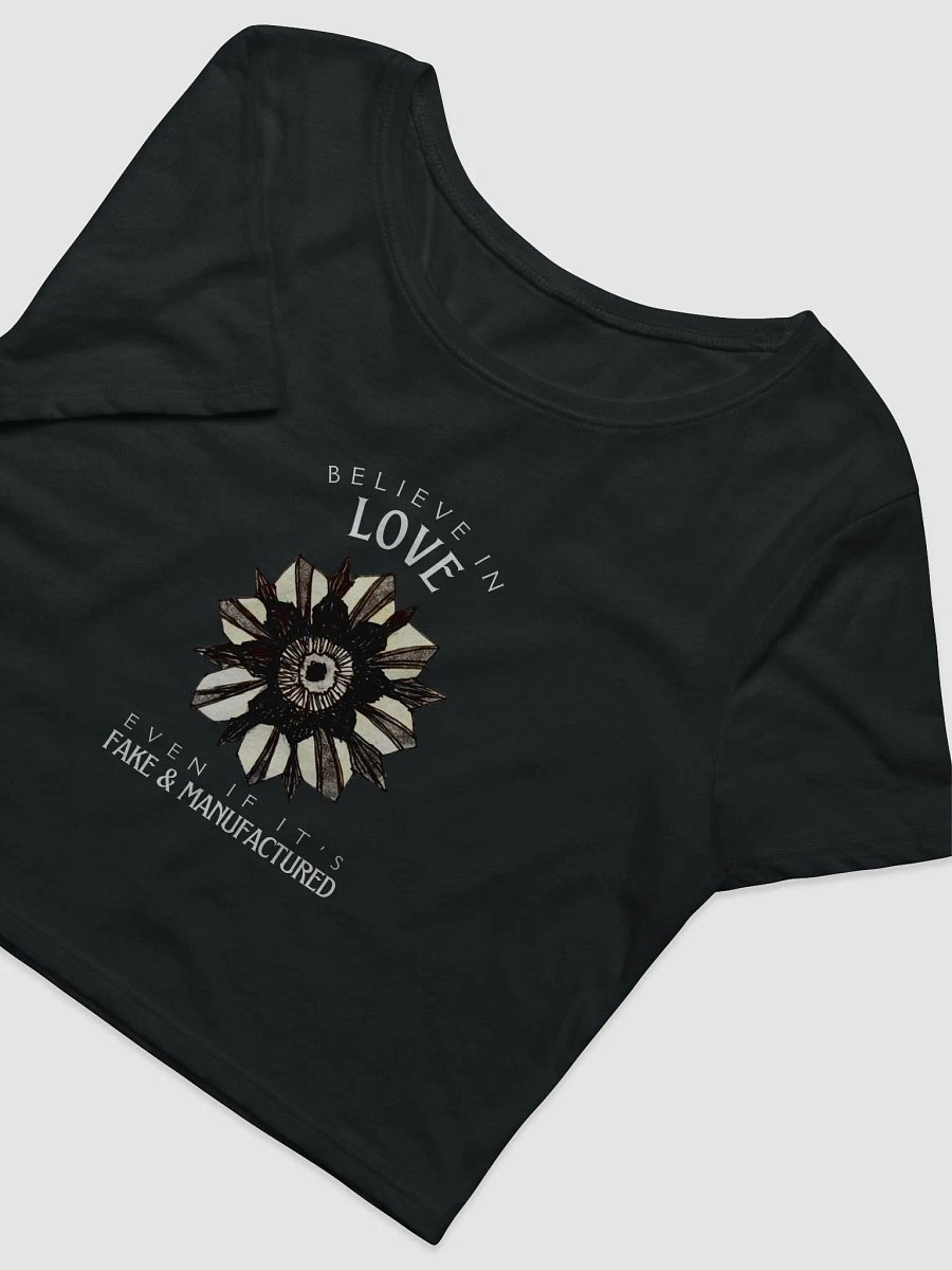 Believe In Love Cropped Shirt product image (3)