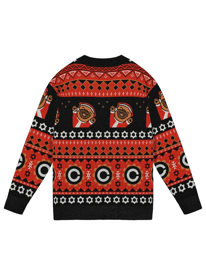 Knitted Cardigan Without Pocket [Black] product image (2)