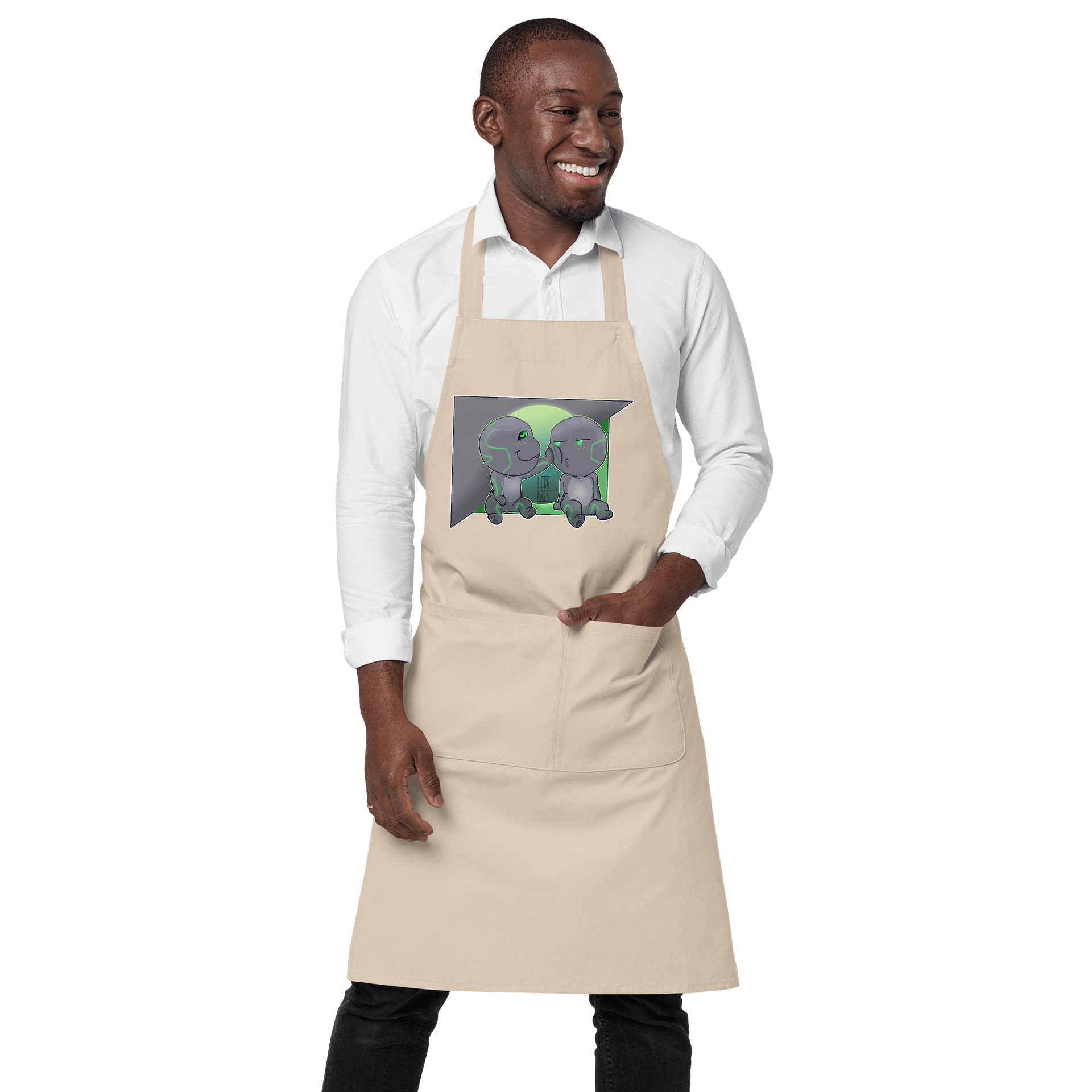 Huggabot Apron - Echo of the Larkspur product image (1)