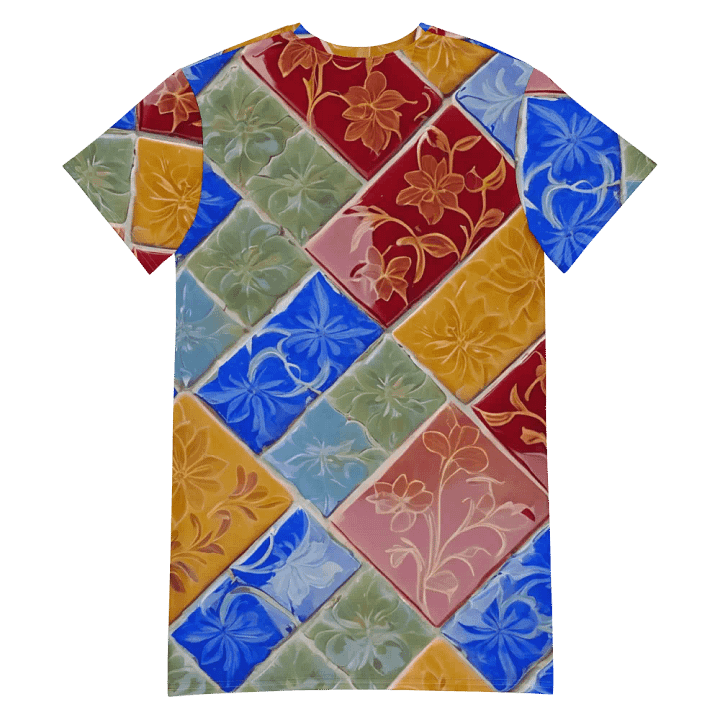 Marble Majesty T Shirt Dress product image (2)
