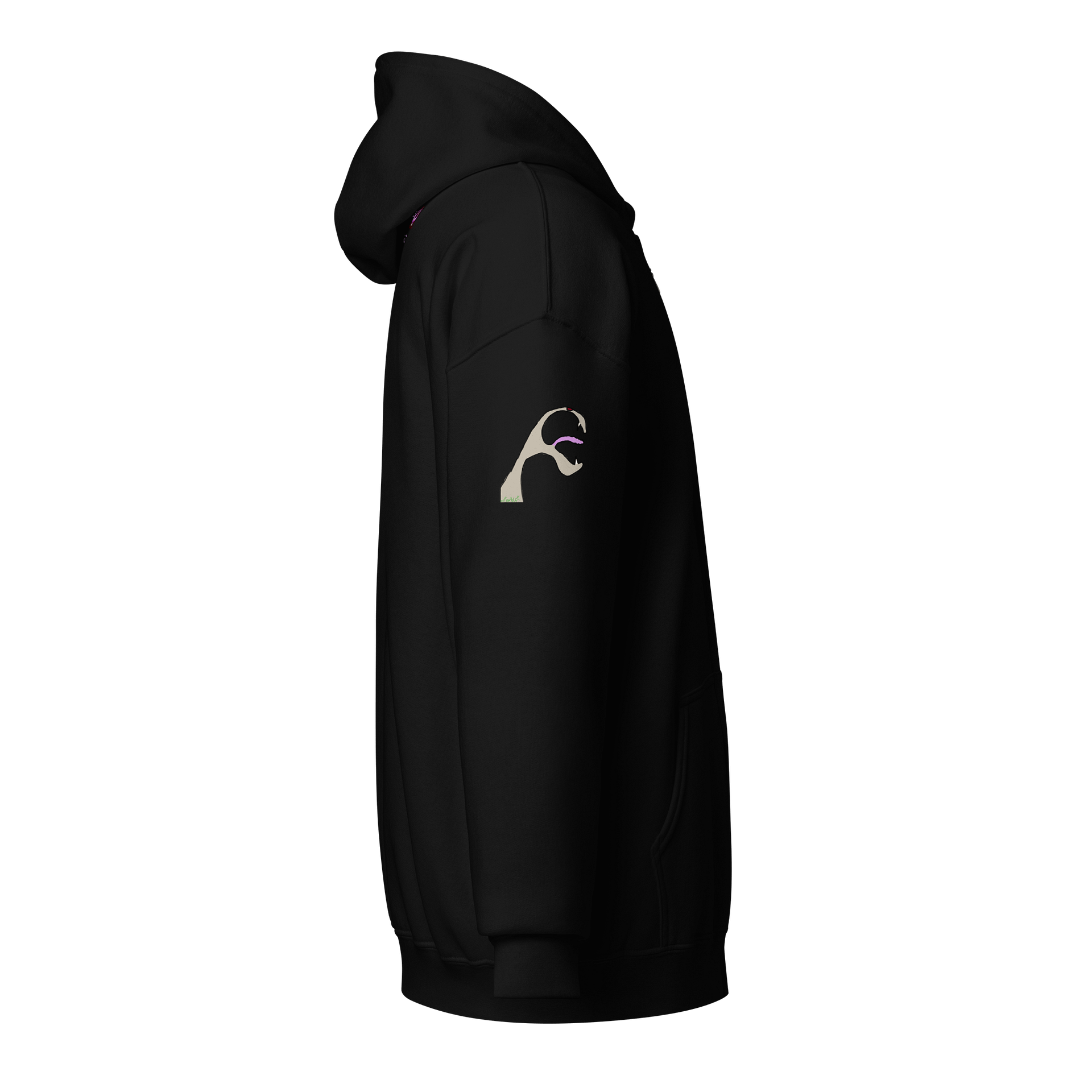 Glowing Skull Zip Hoodie product image (7)