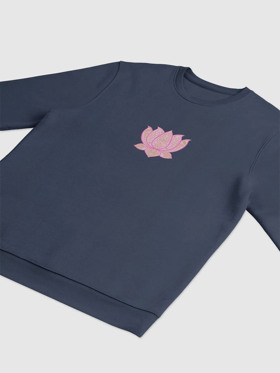 Golden Lotus Unisex Eco Sweatshirt product image (3)