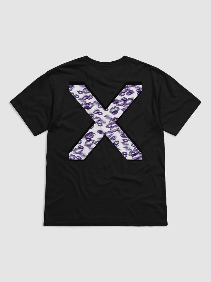 White X Purple Lipstick Kisses Shirt product image (24)