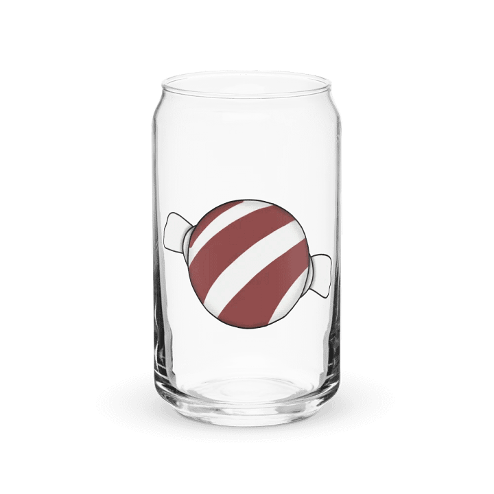 Peppermint drinking glass product image (1)