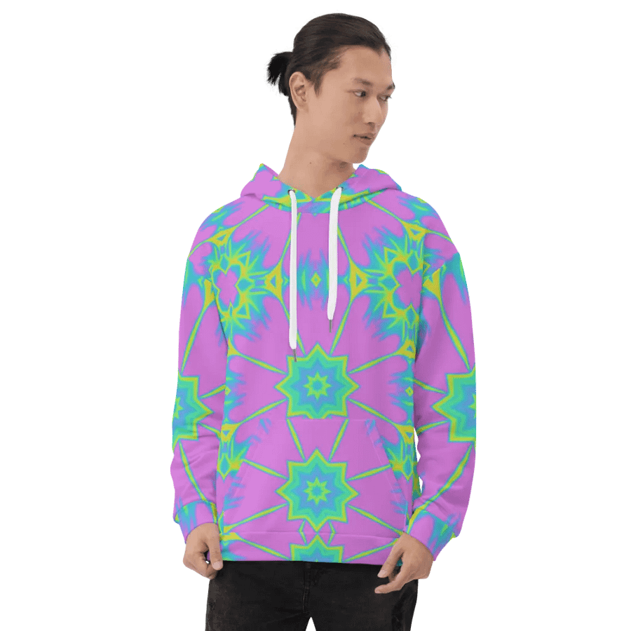 Kaleidoscopic Harmony Unisex Hoodie product image (8)