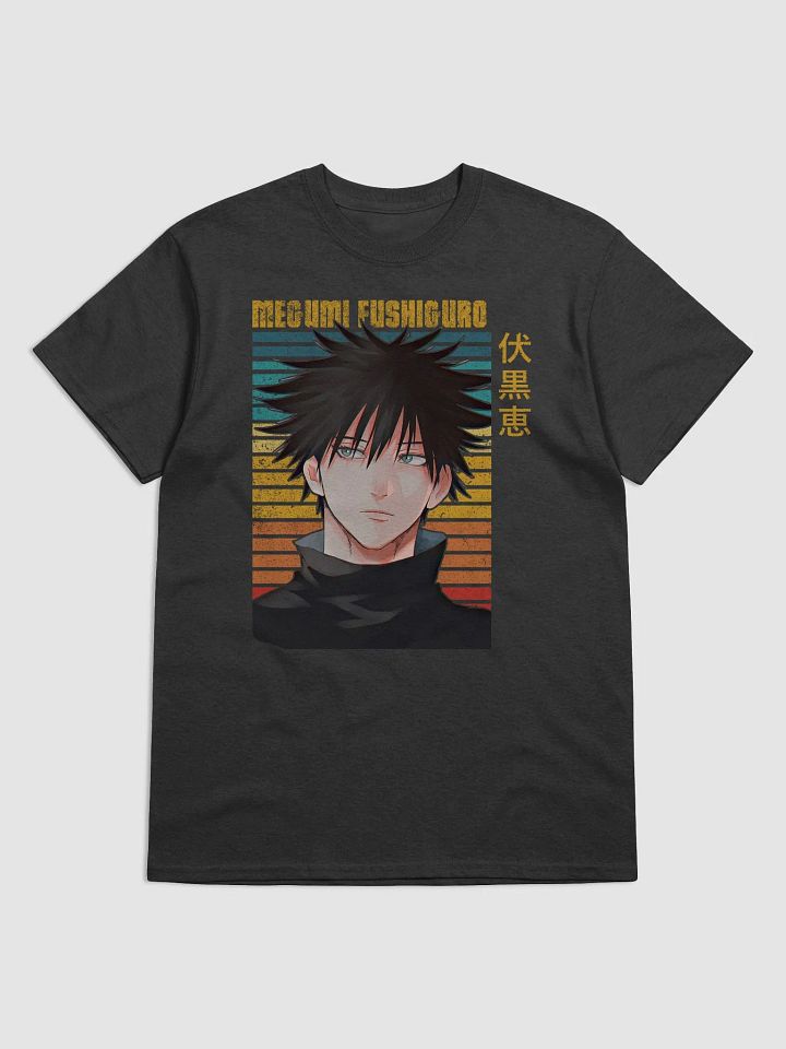 Jujutsu Kaisen Megumi Fushiguro Intense Stare T-Shirt – Gildan Heavyweight product image (1)
