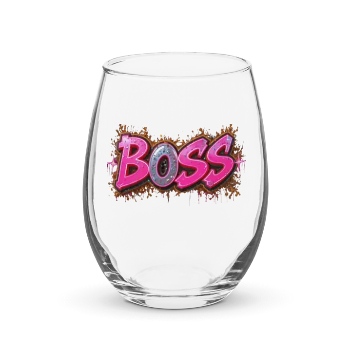 BOSS Babe Stemless Wine Glass product image (1)