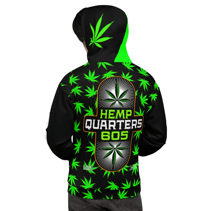 HempQuarters Neon Green Hoodie product image (2)
