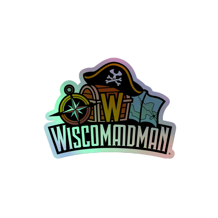 Holographic Wisco Pirate Sticker product image (2)