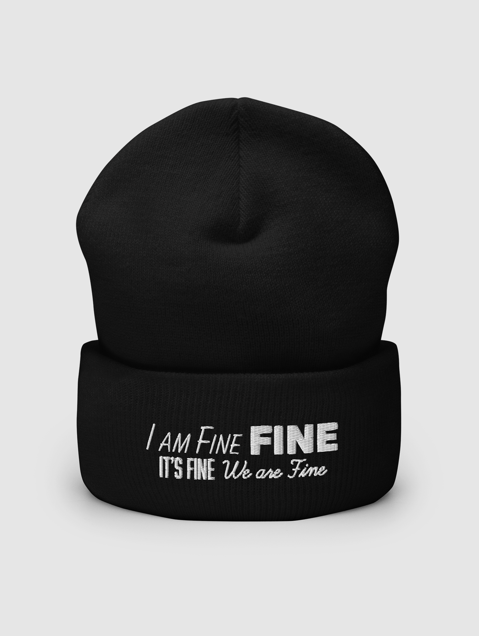 FINE Cuffed Beanie product image (2)