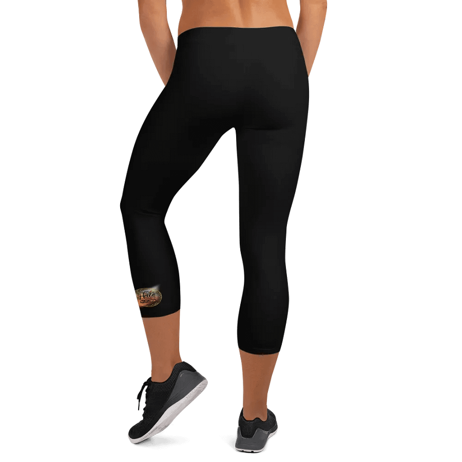 Hello Autumn-Black Capri Leggings for HER product image (7)