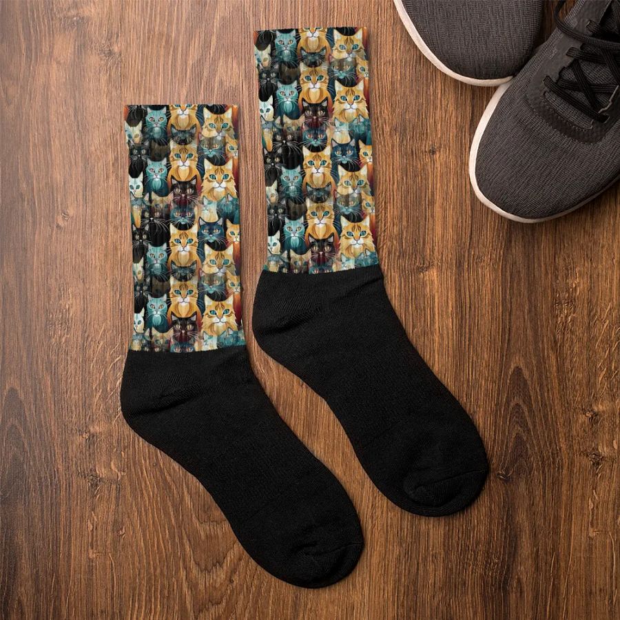 Katz Katz Katz Black Foot Socks product image (4)
