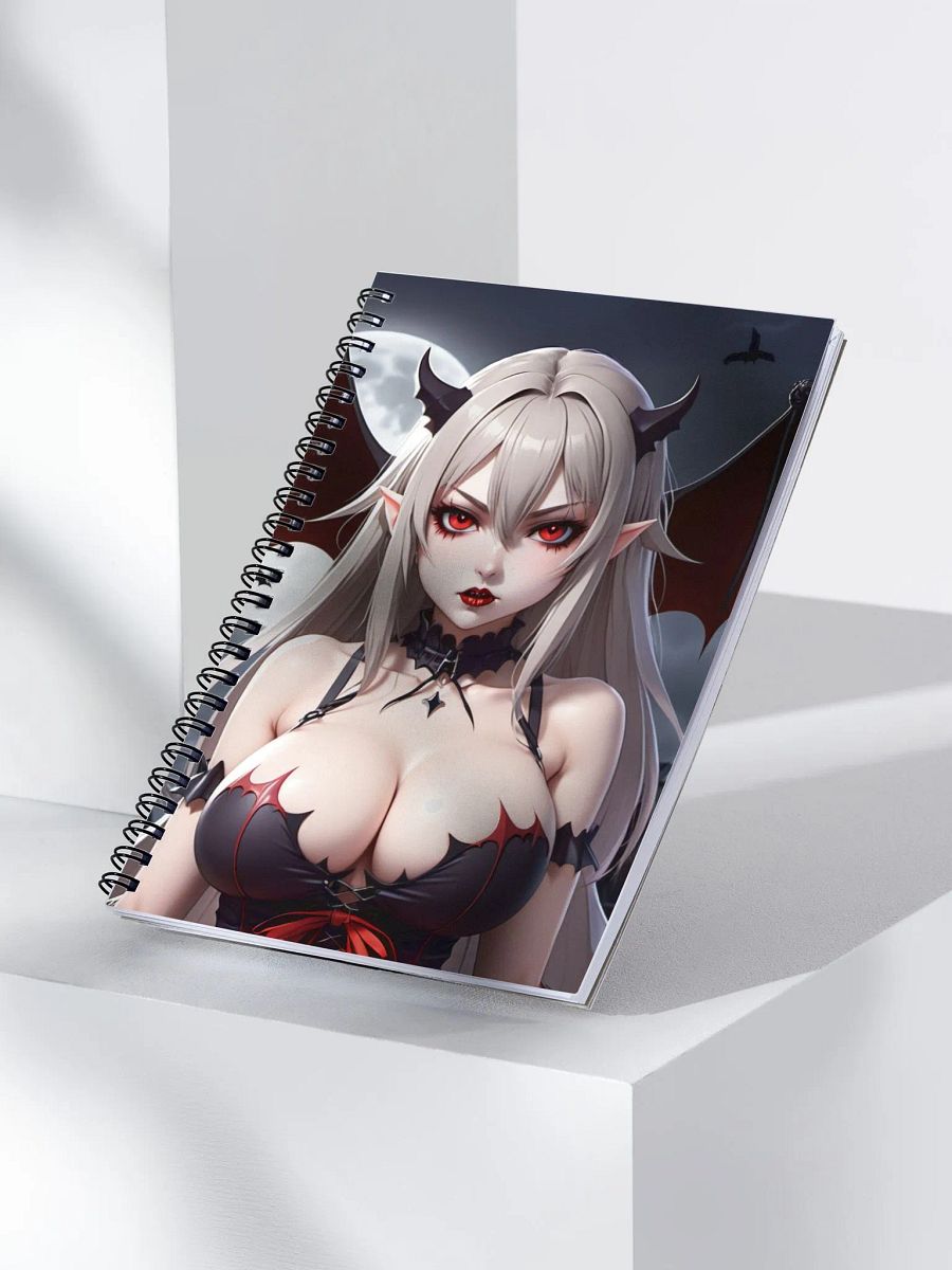 Moonlit Wings Spiral Notebook product image (3)